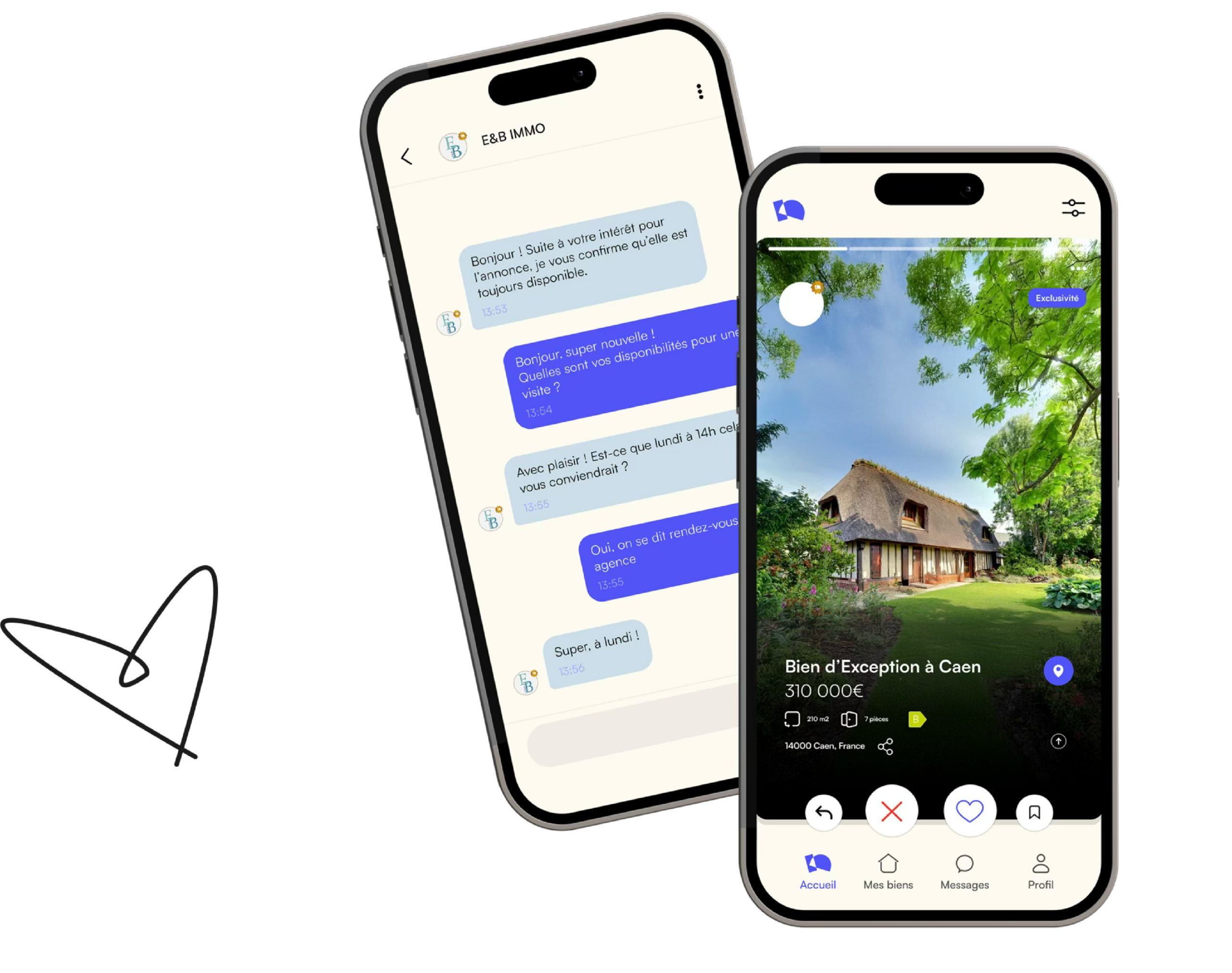 application immobilière